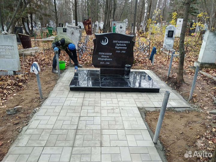 Памятники ограды любой сложности