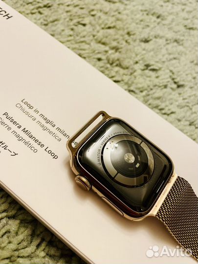 Apple watch 4 Stainless Steel Gold