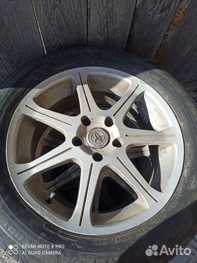 Литые диски r 17 5 114 3 с резиной