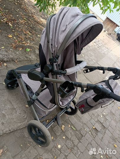 Коляска для новорожденных 2в1