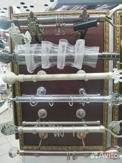 Карнизы металлические, пластиковые, профильные