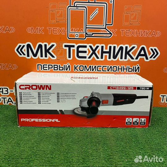 Ушм Crown CT12499-125