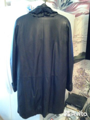Кожаный плащ