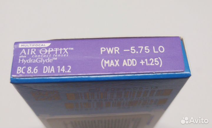 Линзы air Optix