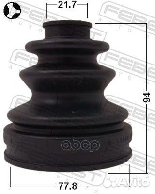 Пыльник шрус внутренний (77.8x94x21.7) комплект