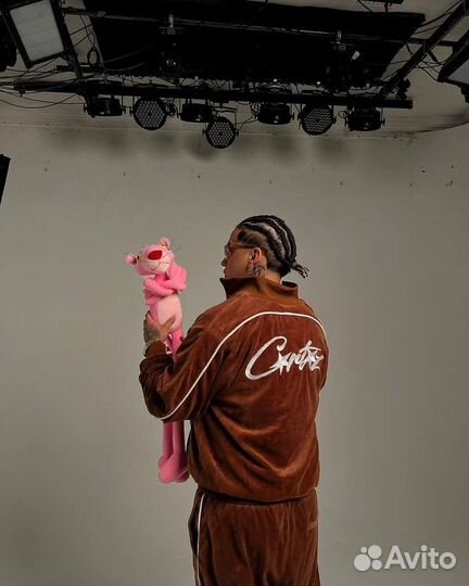 Тренд 2025 Костюм Corteiz Велюр