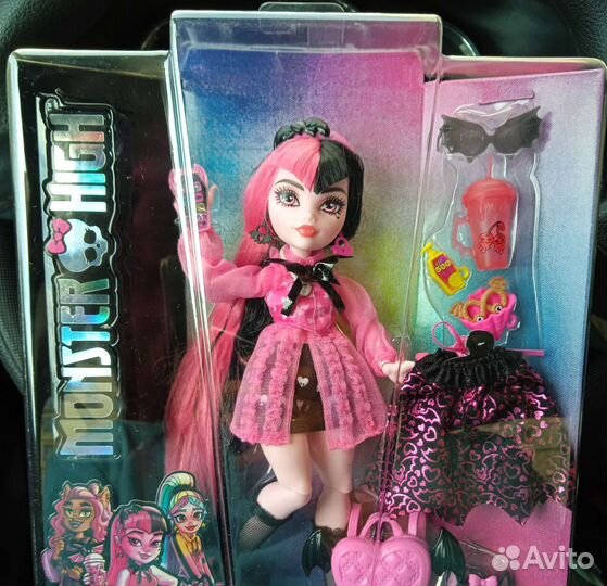 Новые Монстер Хай Дракулаура G3 Базовая и Пижамная