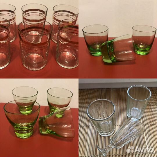 Рюмка лафитник и стопки СССР