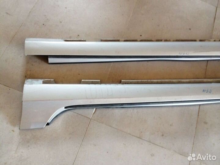 Накладка порога на volvo s 60 2