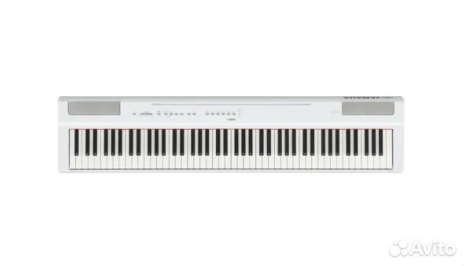 Портативное цифровое пианино yamaha P-125 Wh,белый