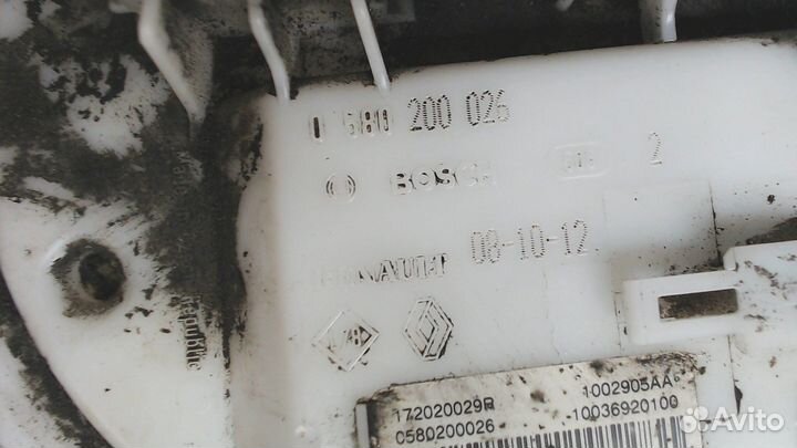 Насос топливный электрический Renault Megane 3 200