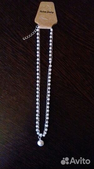 Колье двойное