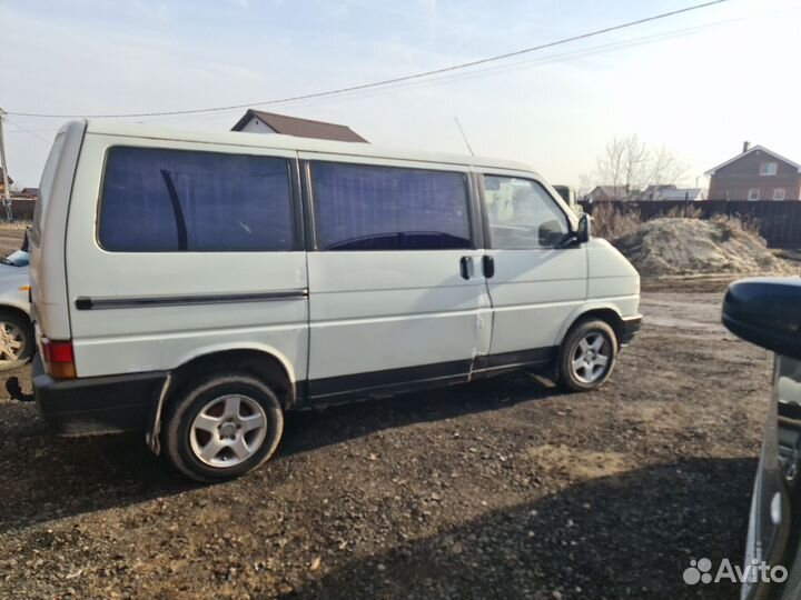 Volkswagen Transporter 2.4 МТ, 1991, 283 000 км