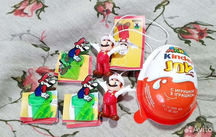 Марио из киндер джой