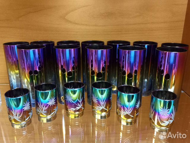 Набор стаканов стопок Винтаж Цена за все