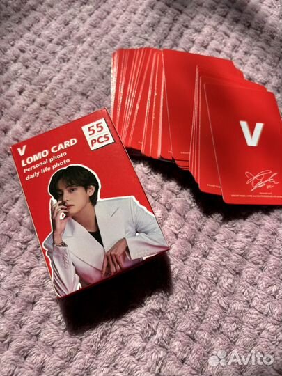 Карты Тэхен V BTS