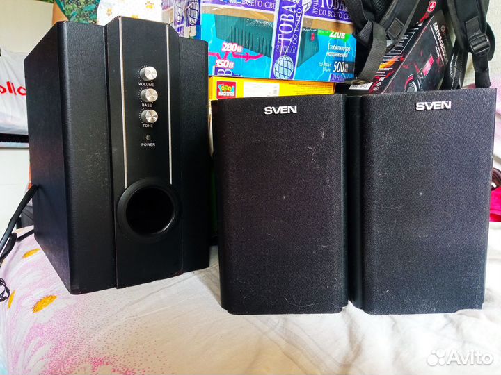 Саб Sven Sps-820 2.1 колонки
