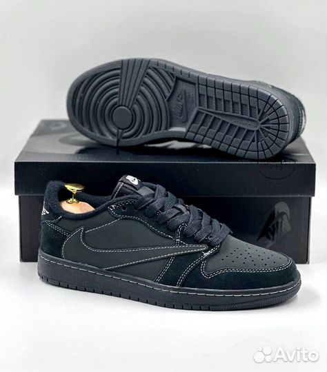 Nike Air Jordan 1 Low Travis Scott Black Phantom