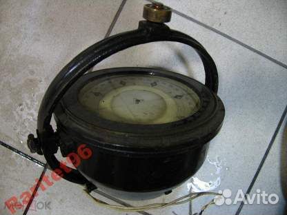 Компас морской 127 й бронза в ящике