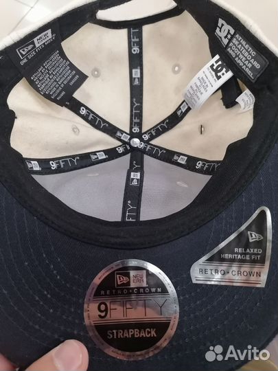 Кепка бейсболка dc shoes x New era