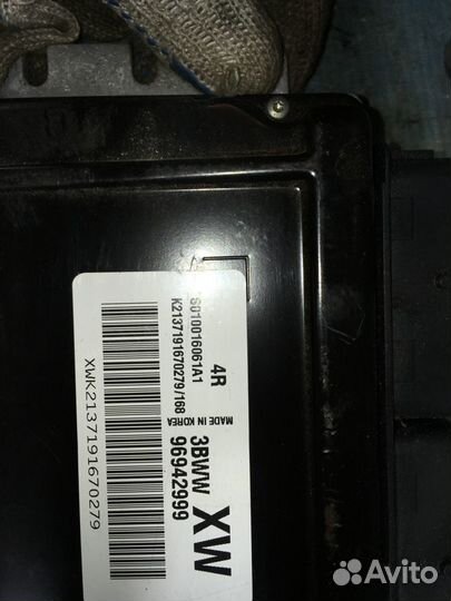 Блок управления двигателем Daewoo Matiz