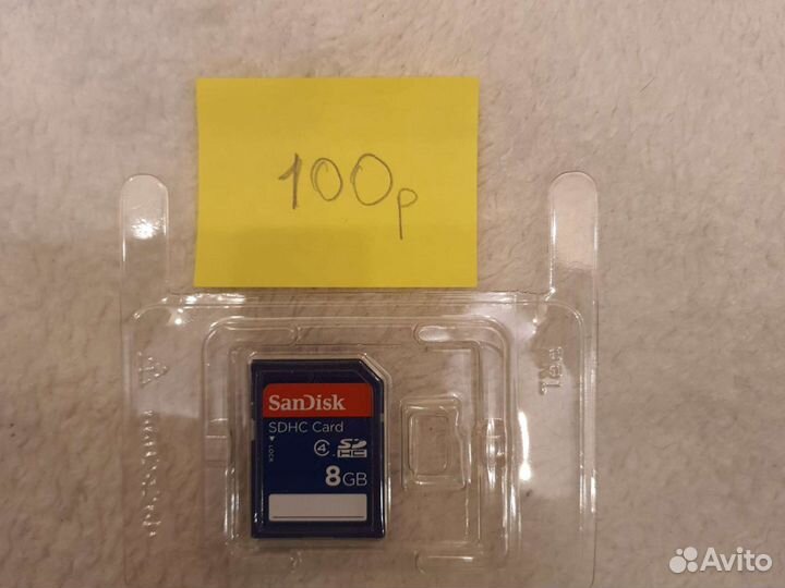 USB флешки, карты памяти