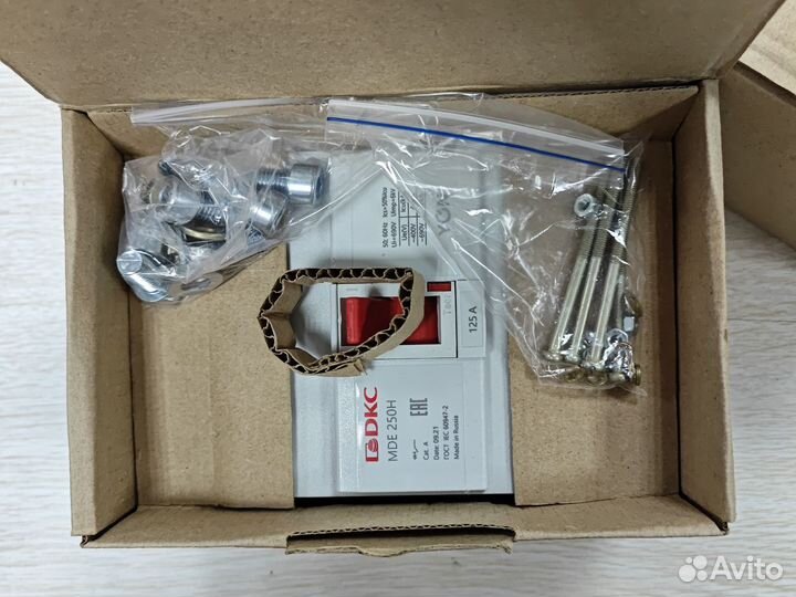 Выключатель автоматический YON MDE250H125 DKC
