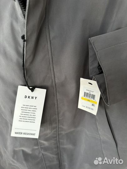 Куртка плащ мужская water resistant dkny оригинал