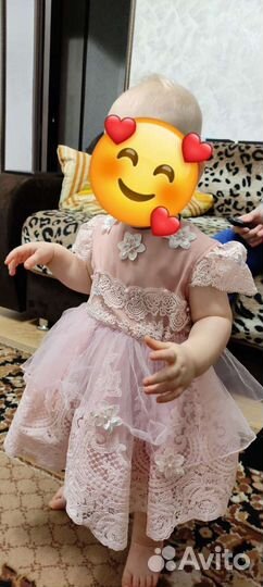 Платье для девочки 80