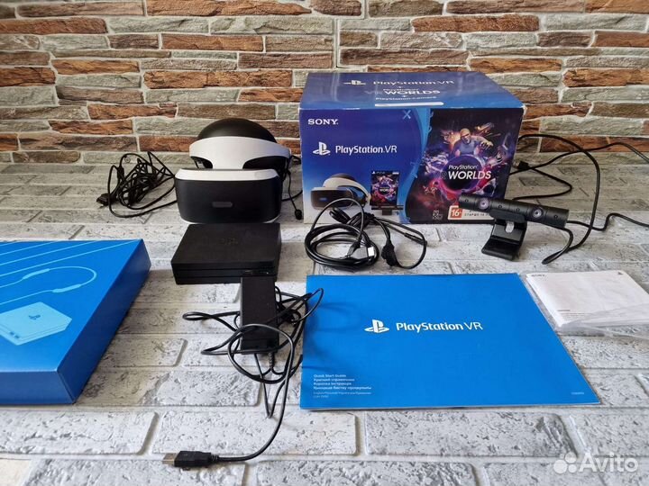 Ps4 шлем очки VR (ZVR2) 2я ревизия+камера V2