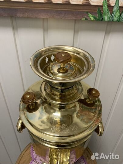 Самовар угольный на дровах