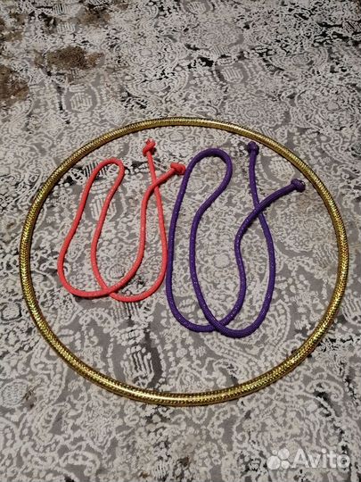 Обруч, скакалки