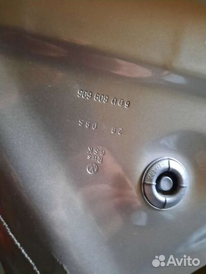 Четверть задняя правая volkswagen polo 6,рапид