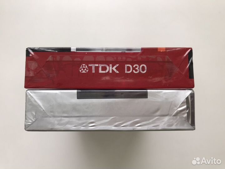 Аудиокассеты TDK D30, Scotch XS II