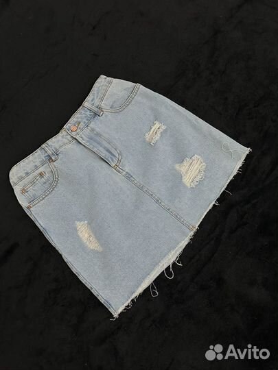 Юбка джинсовая