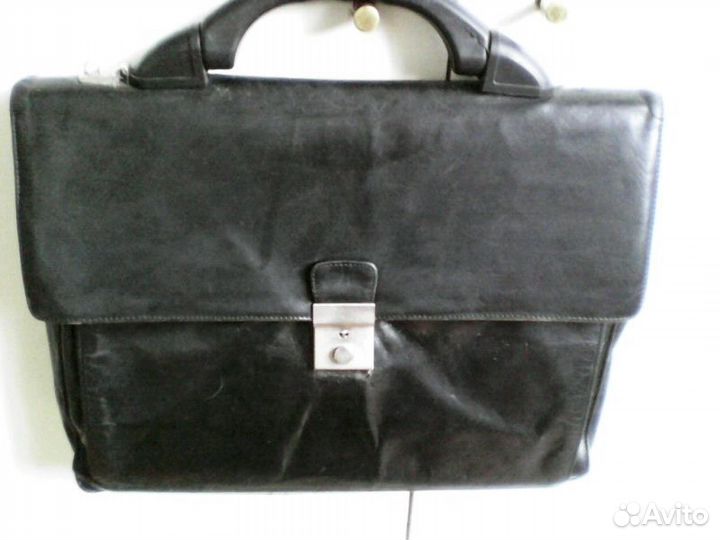 Канцелярский Портфель нат. кожа