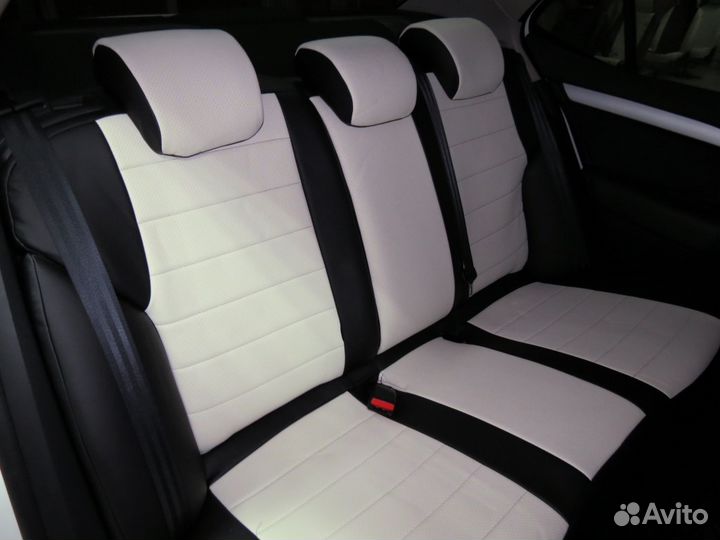 Чехлы из экокожи на Citroen C 4 c 2013 г. в