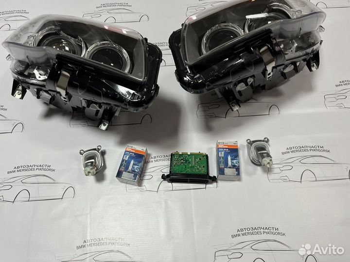 Фары BMW F10 дорестайлинг всборе с блоками