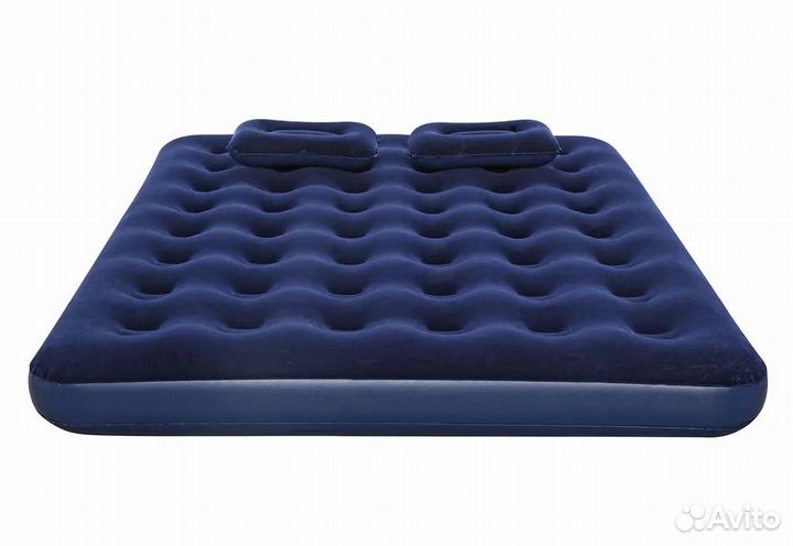 Матрас двухместный надувной с подушками и насосом