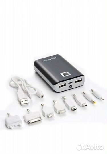 Пауэрбанк 6600 мАч Внешний аккумулятор оптом