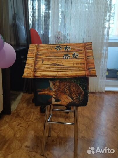 Домик для кошки с когтеточкой бу