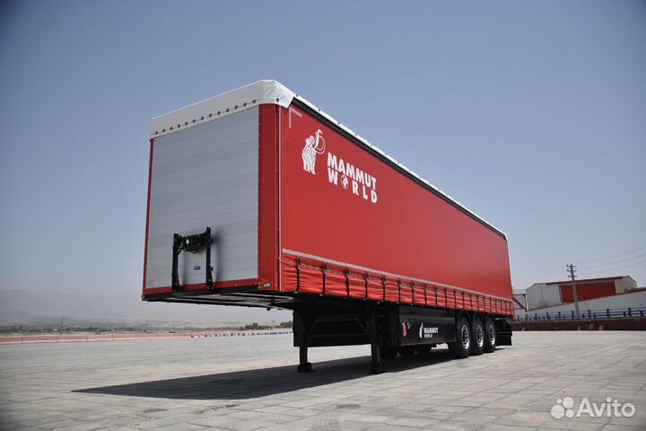 Полуприцеп шторный Mammut 93м3, 2023