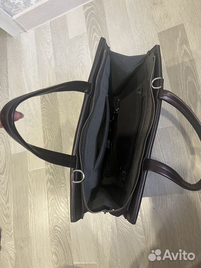 Сумка портфель женская натуральная кожа