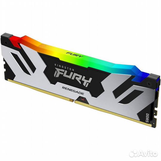 Оперативная память 96GB Kingston Fury Renegade Silver/Black RGB KF564C32rsak2-96