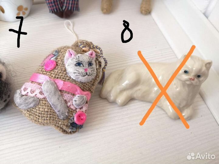 Фигурки кошек коллекция