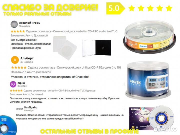 Philips DVD+R 16x cake (по50)