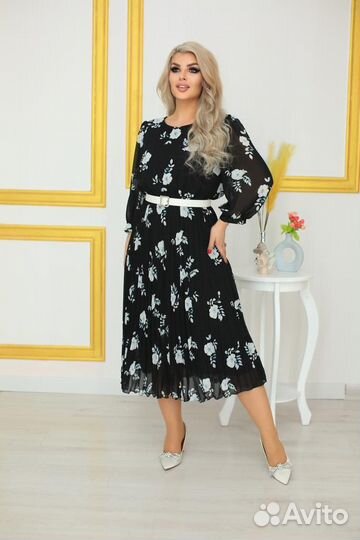 Продам новое платье шифоновое