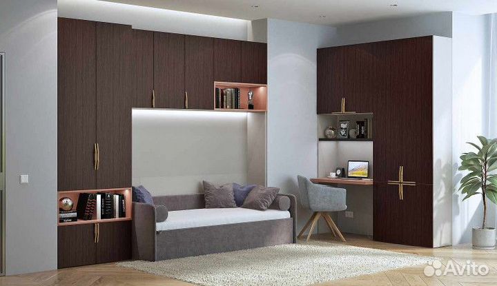 Шкаф купе распашной на заказ