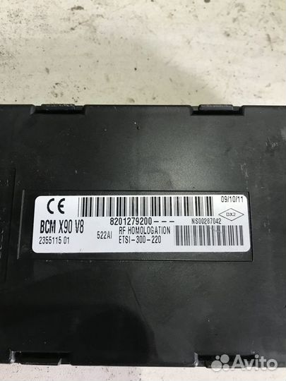 Блок комфорта Рено Сандеро Renault Sandero