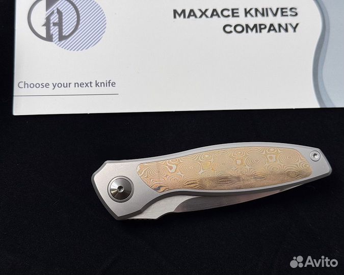 Нож Maxace Perseus mokume